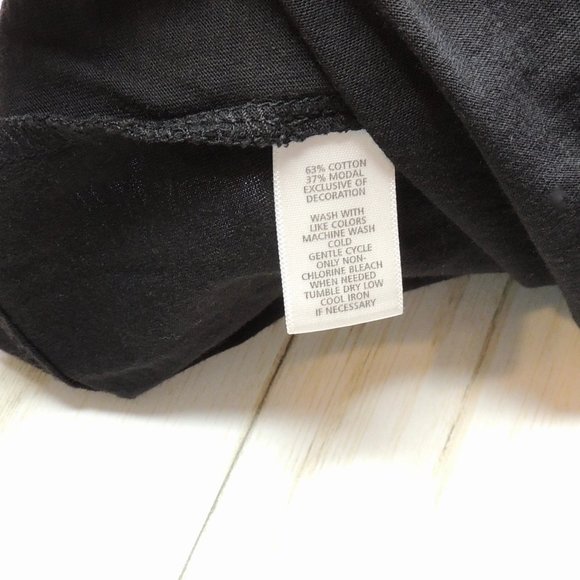 Anne Taylor LOFT Black Ruffle Top - Picture 5 of 6